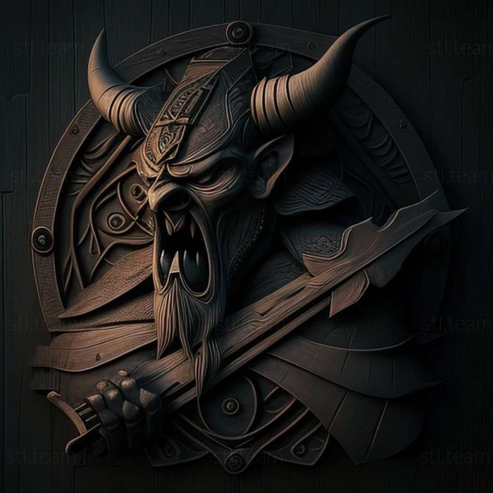 3D model Warhammer Shadow of the Horned Rat game (STL)